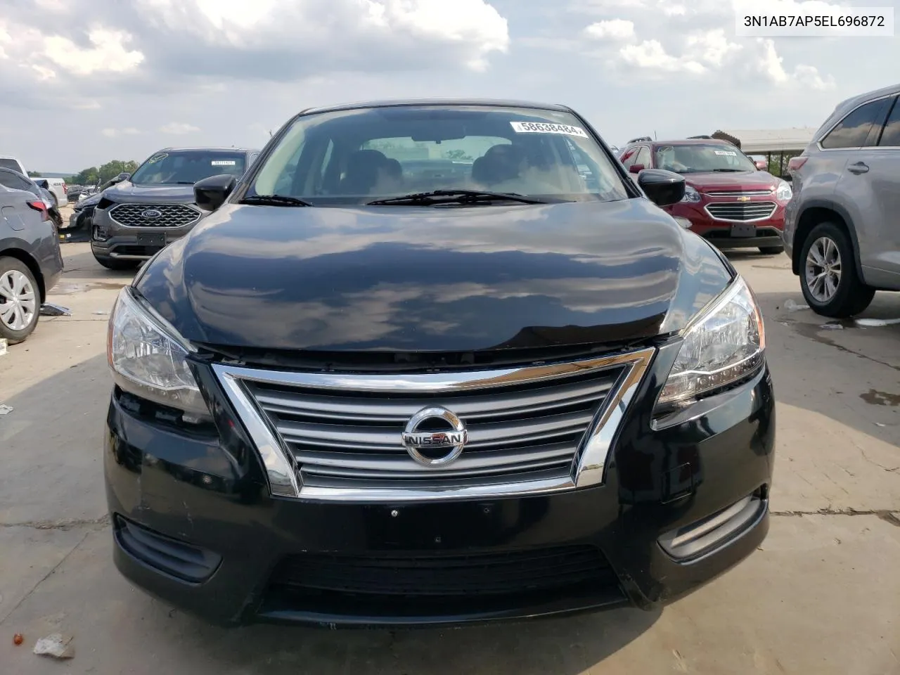 3N1AB7AP5EL696872 2014 Nissan Sentra S