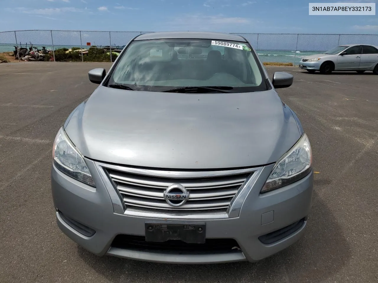 2014 Nissan Sentra S VIN: 3N1AB7AP8EY332173 Lot: 59089774