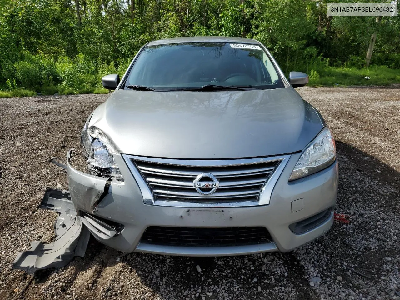 3N1AB7AP3EL696482 2014 Nissan Sentra S