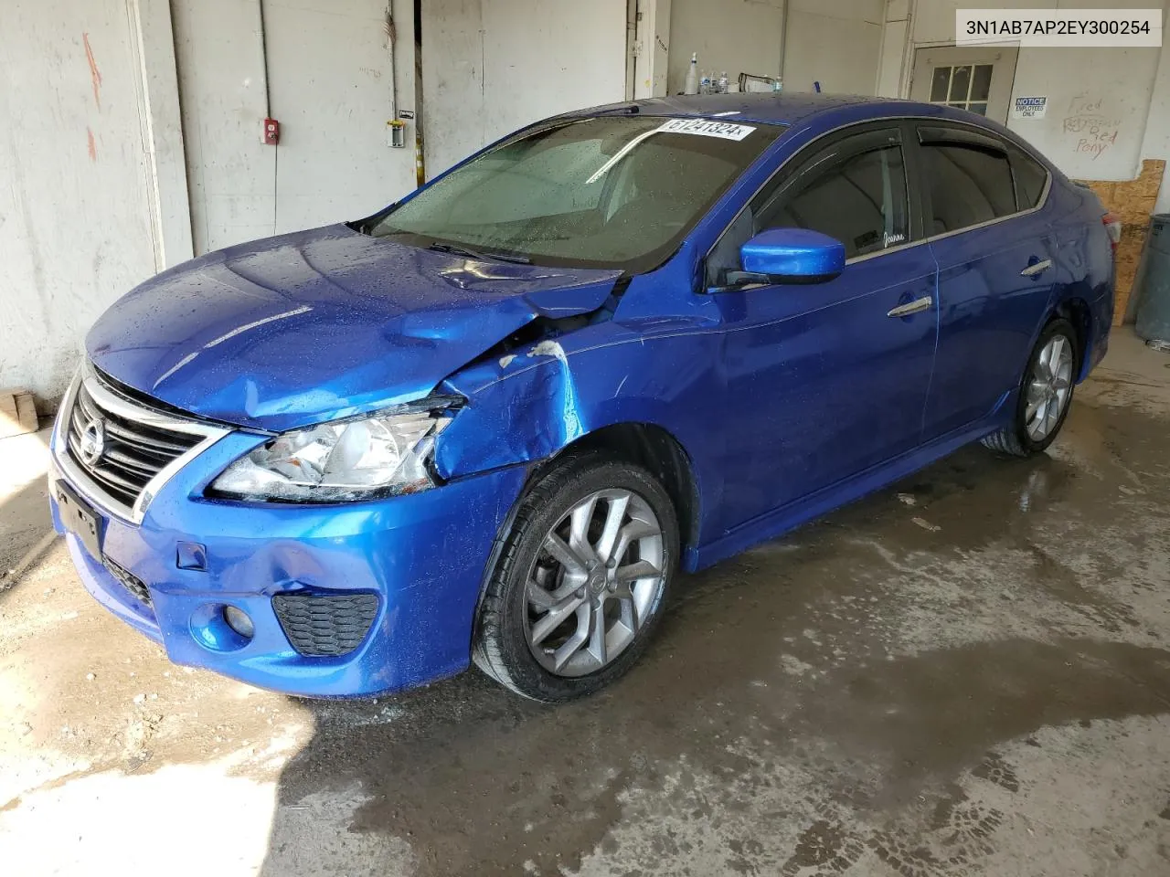 2014 Nissan Sentra S VIN: 3N1AB7AP2EY300254 Lot: 61241324