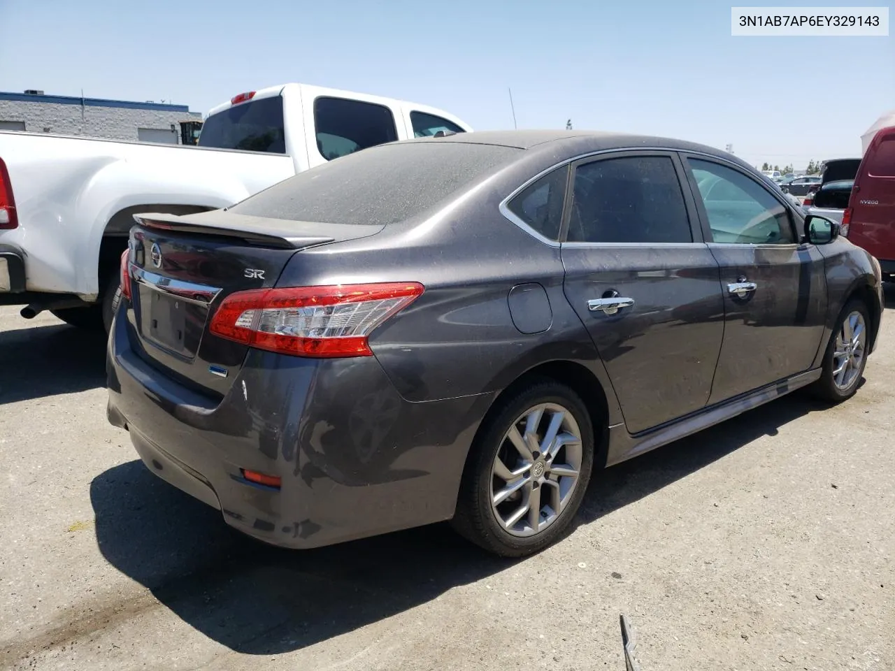 2014 Nissan Sentra S VIN: 3N1AB7AP6EY329143 Lot: 61331354