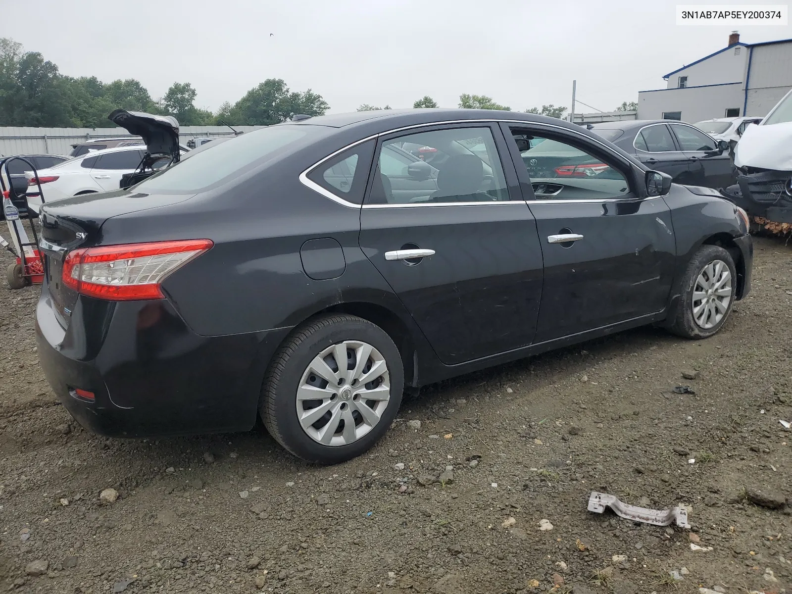 2014 Nissan Sentra S VIN: 3N1AB7AP5EY200374 Lot: 61856384