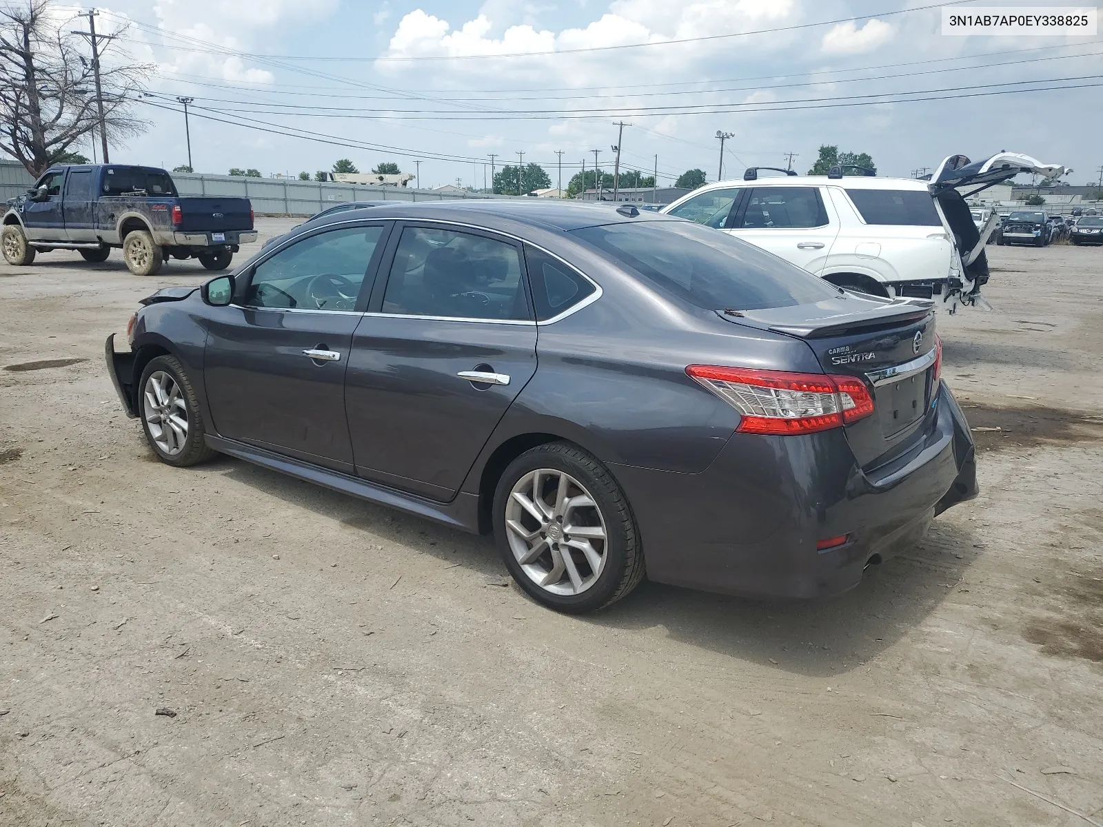 2014 Nissan Sentra S VIN: 3N1AB7AP0EY338825 Lot: 62298824