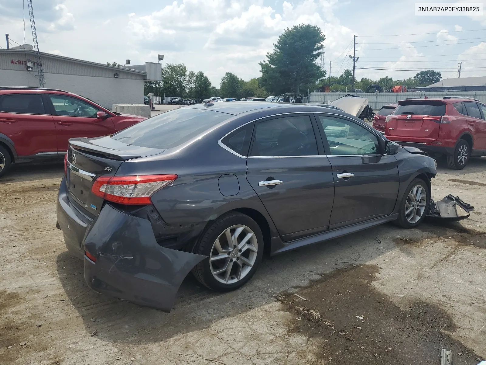 3N1AB7AP0EY338825 2014 Nissan Sentra S