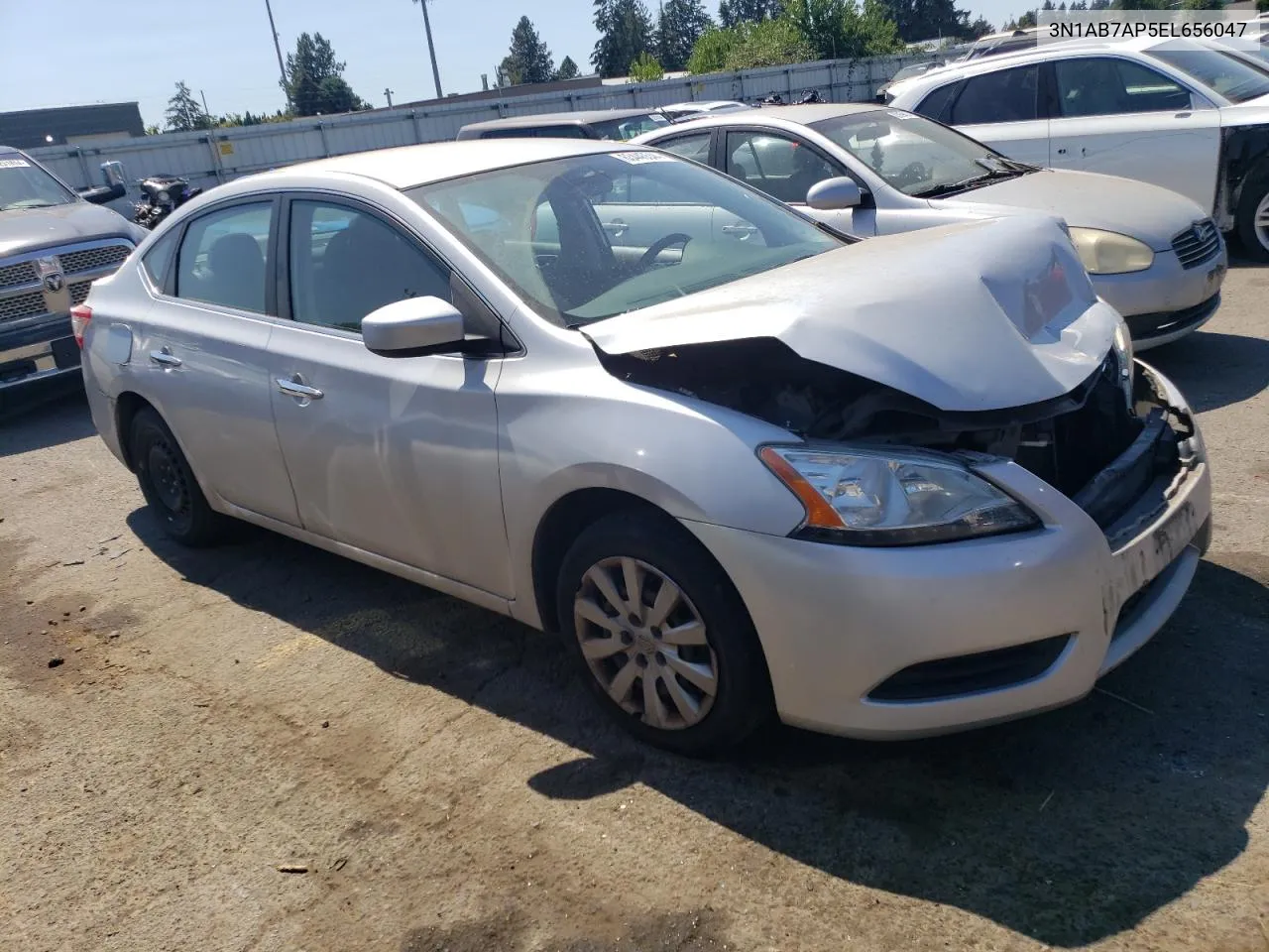 3N1AB7AP5EL656047 2014 Nissan Sentra S