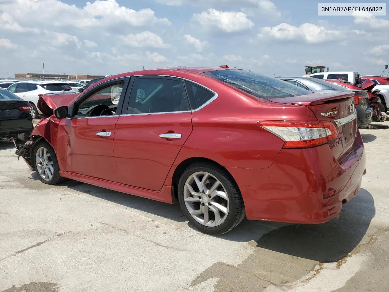 2014 Nissan Sentra S VIN: 3N1AB7AP4EL646822 Lot: 64079074