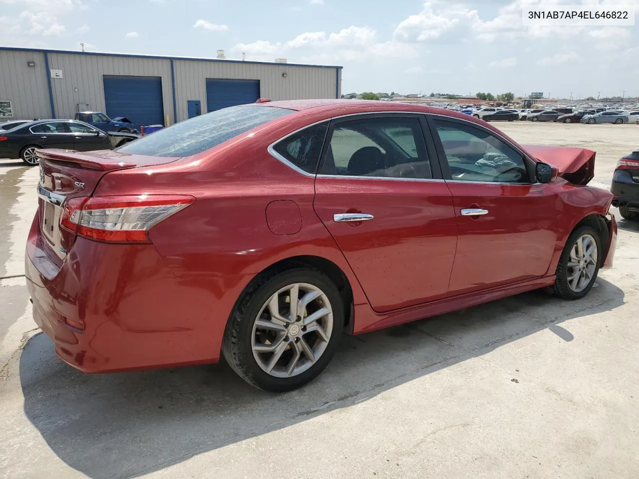 2014 Nissan Sentra S VIN: 3N1AB7AP4EL646822 Lot: 64079074