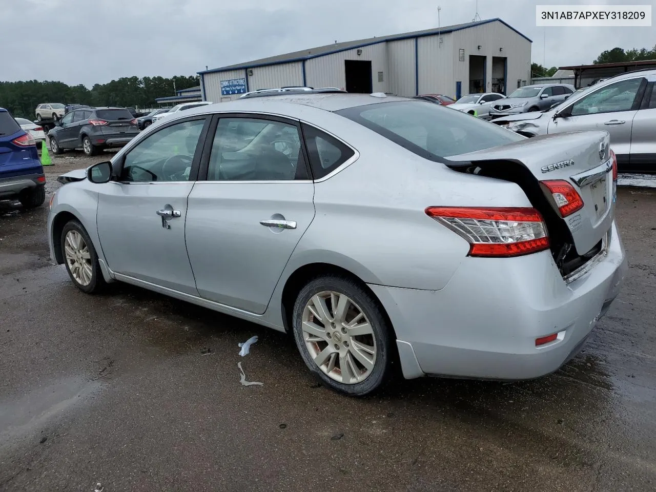 2014 Nissan Sentra S VIN: 3N1AB7APXEY318209 Lot: 64119664