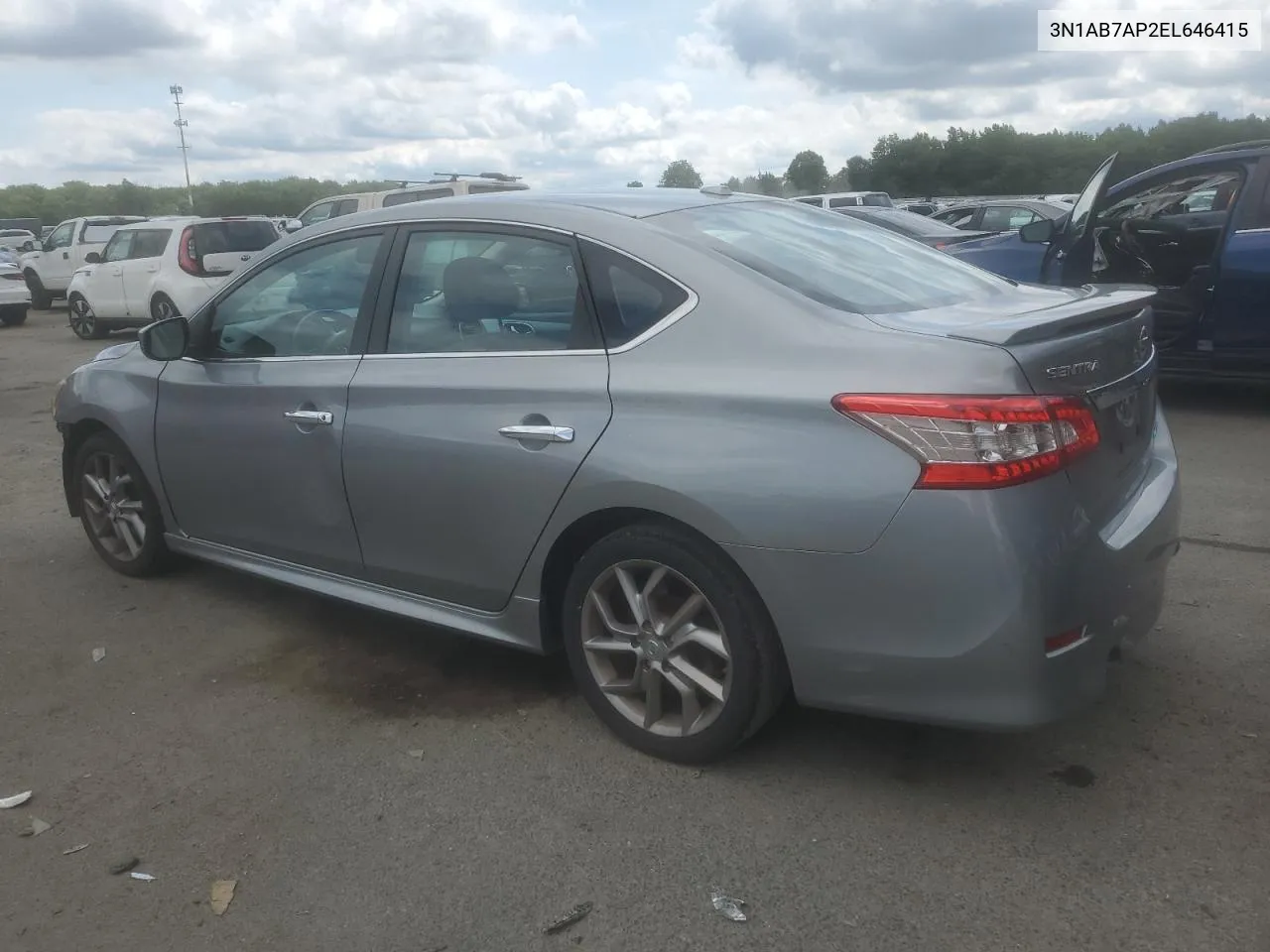 2014 Nissan Sentra S VIN: 3N1AB7AP2EL646415 Lot: 64416234