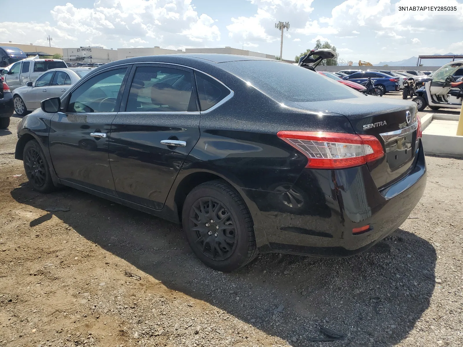 3N1AB7AP1EY285035 2014 Nissan Sentra S