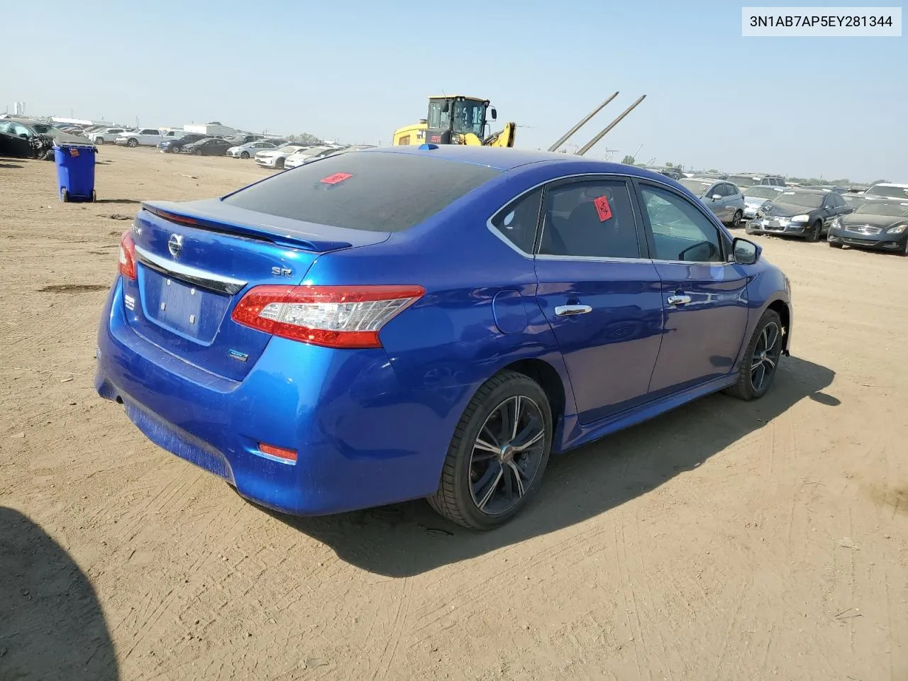 3N1AB7AP5EY281344 2014 Nissan Sentra S