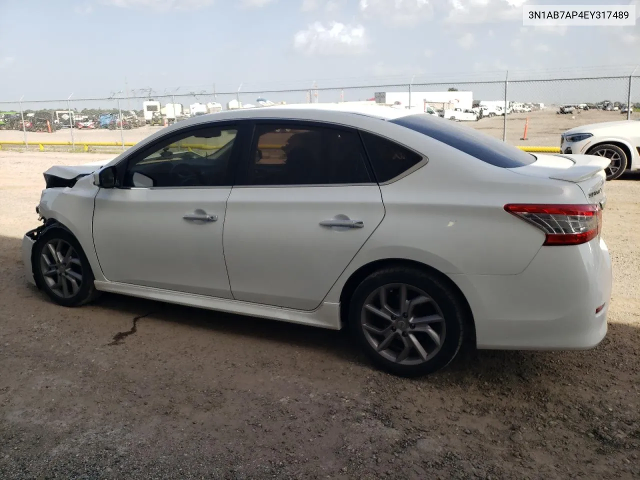 2014 Nissan Sentra S VIN: 3N1AB7AP4EY317489 Lot: 65413554