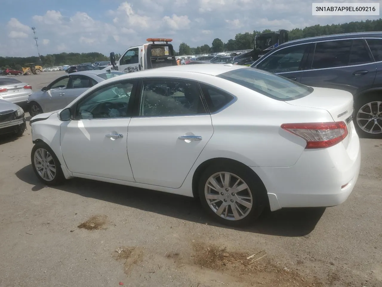 2014 Nissan Sentra S VIN: 3N1AB7AP9EL609216 Lot: 65609414