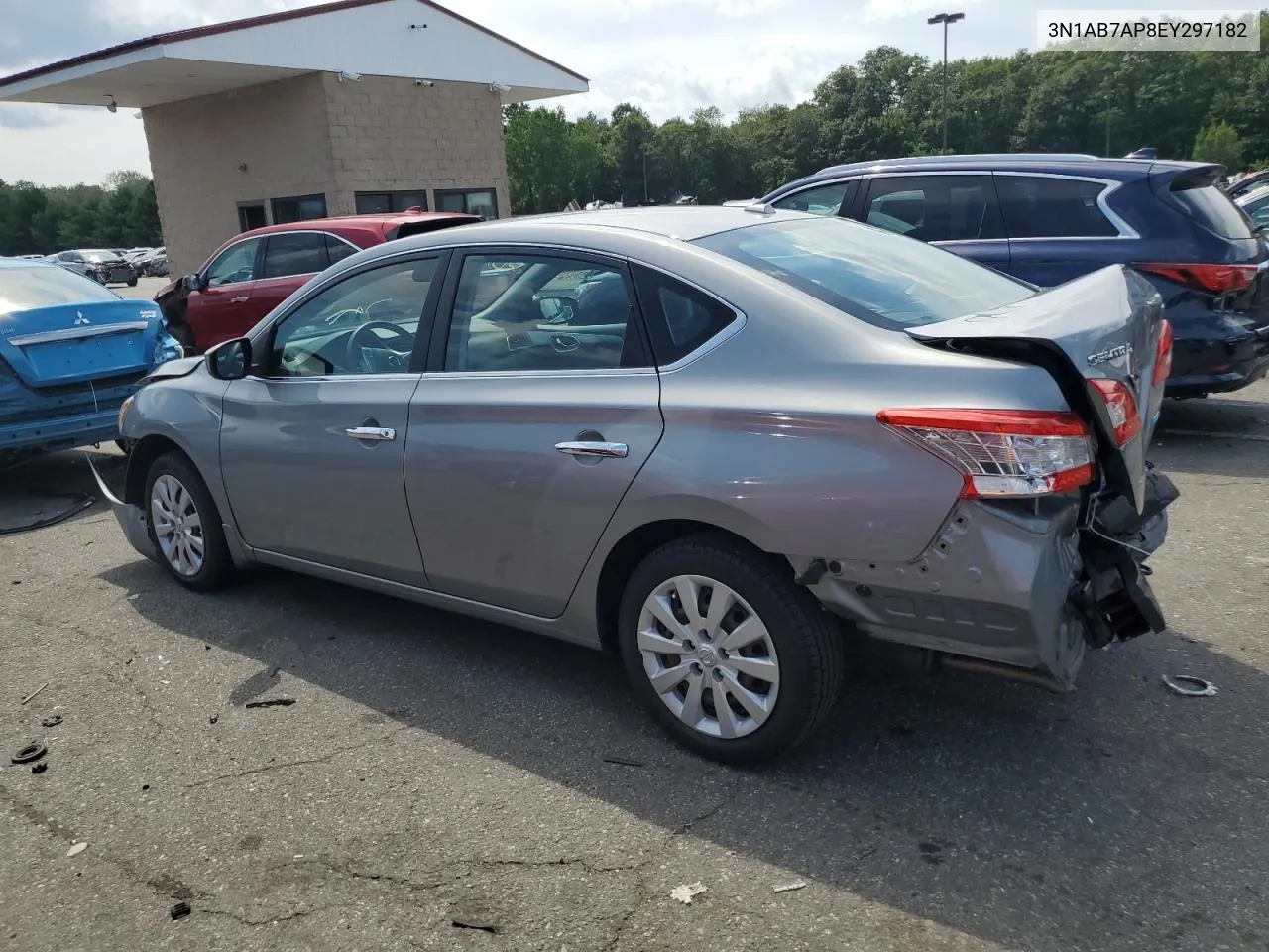 2014 Nissan Sentra S VIN: 3N1AB7AP8EY297182 Lot: 66030254