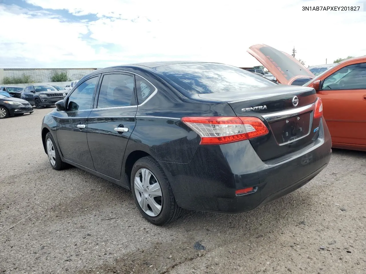 2014 Nissan Sentra S VIN: 3N1AB7APXEY201827 Lot: 66238144