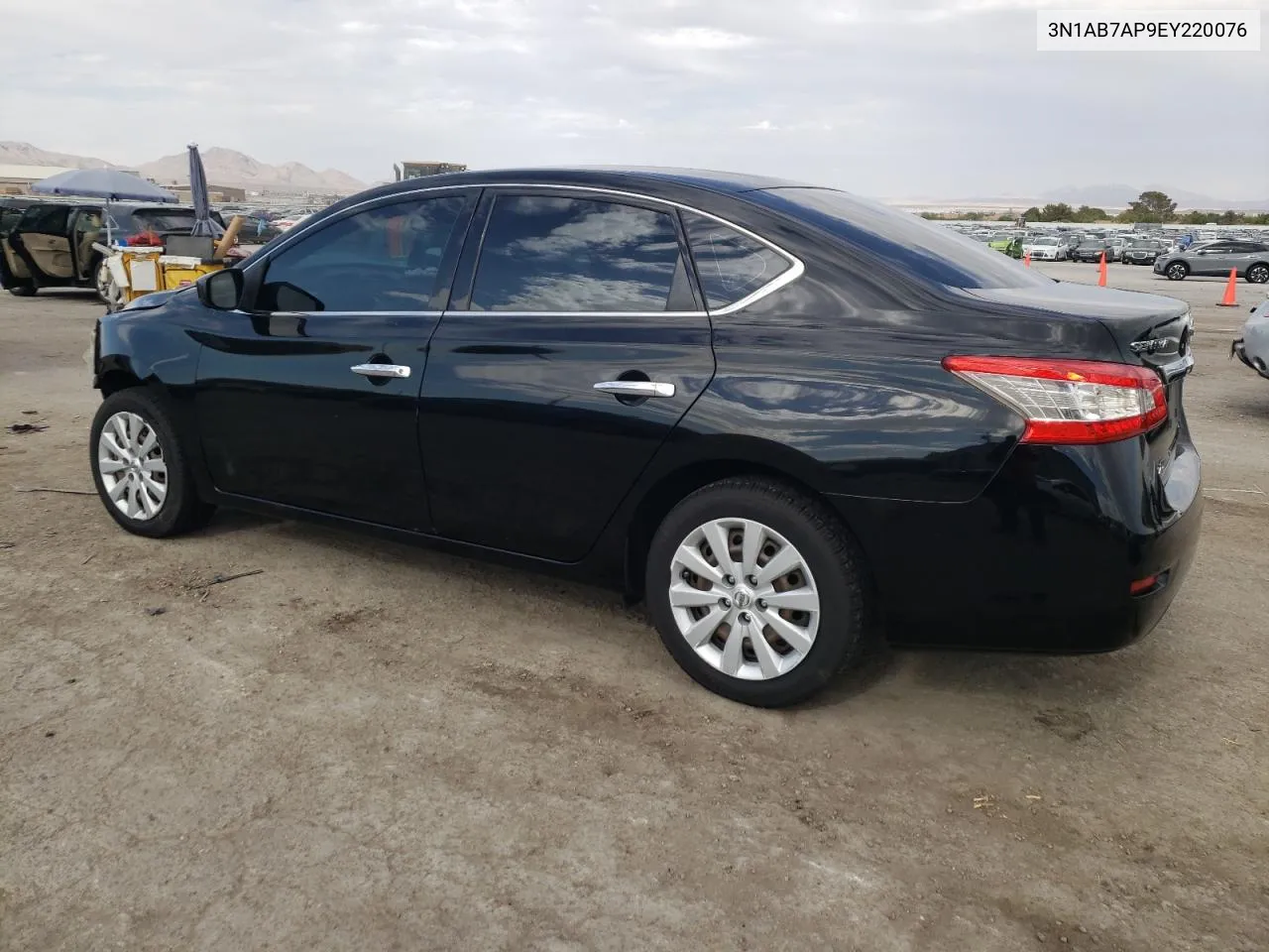 2014 Nissan Sentra S VIN: 3N1AB7AP9EY220076 Lot: 66583564