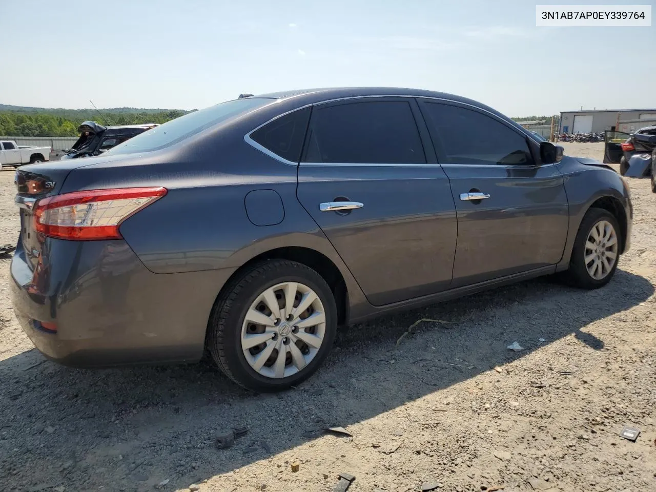 2014 Nissan Sentra S VIN: 3N1AB7AP0EY339764 Lot: 66851094