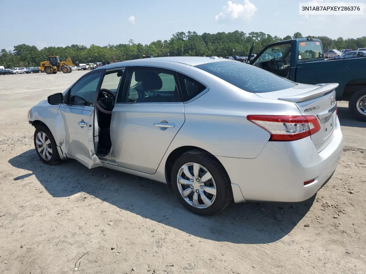 3N1AB7APXEY286376 2014 Nissan Sentra S