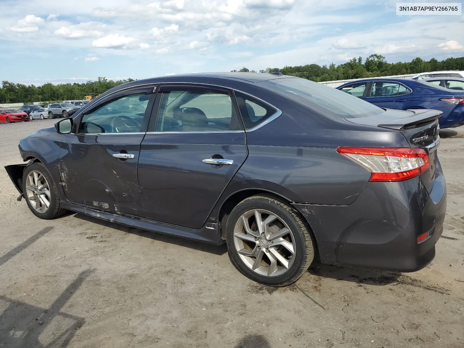 3N1AB7AP9EY266765 2014 Nissan Sentra S