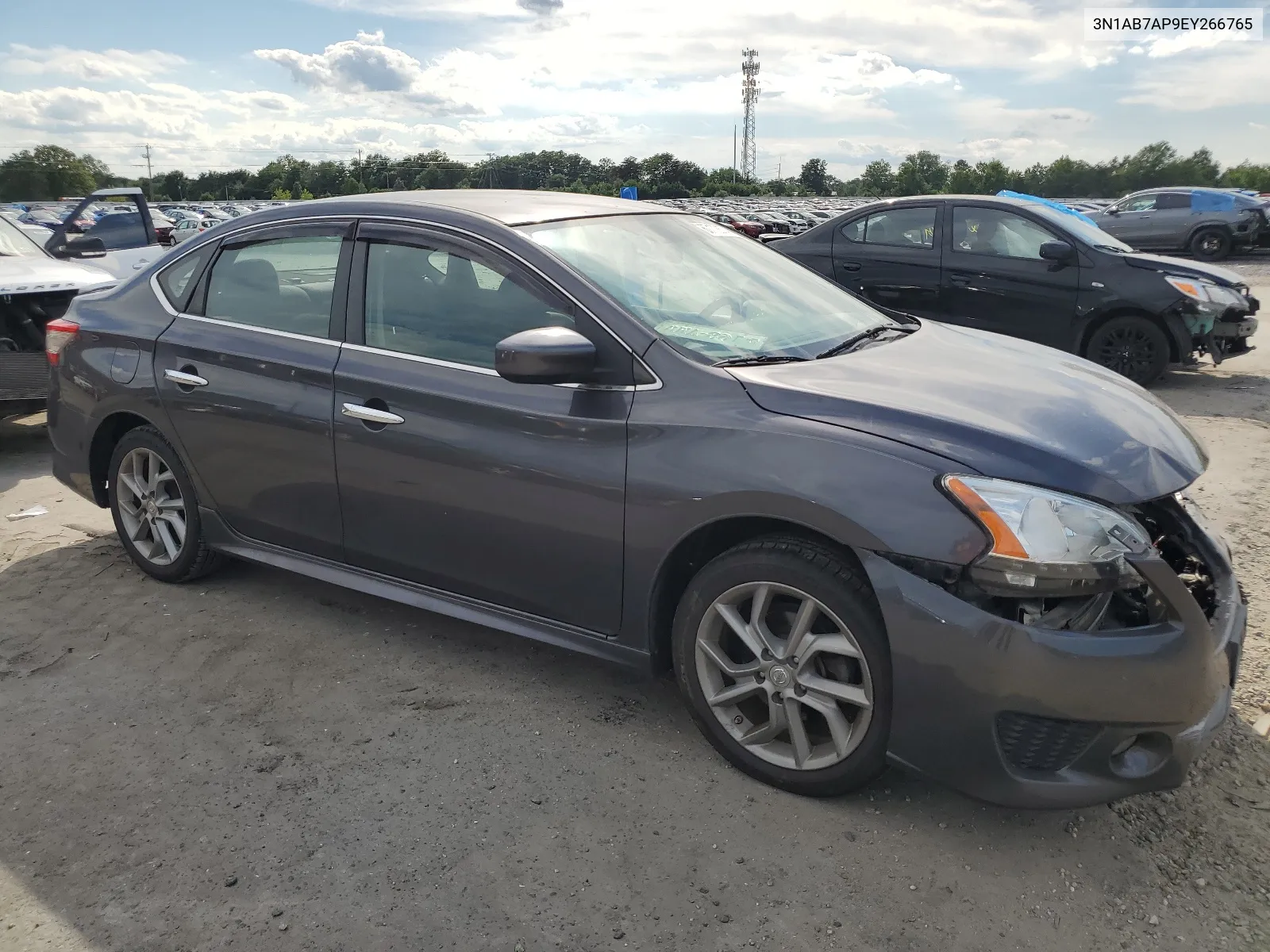 2014 Nissan Sentra S VIN: 3N1AB7AP9EY266765 Lot: 67172674