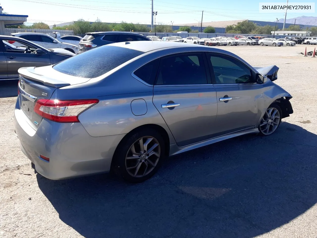 3N1AB7AP9EY270931 2014 Nissan Sentra S