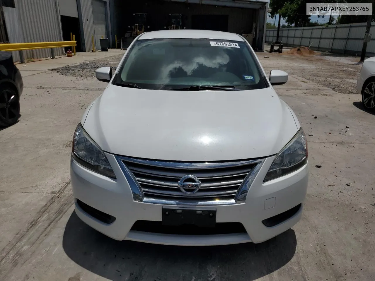 2014 Nissan Sentra S VIN: 3N1AB7APXEY253765 Lot: 67395614