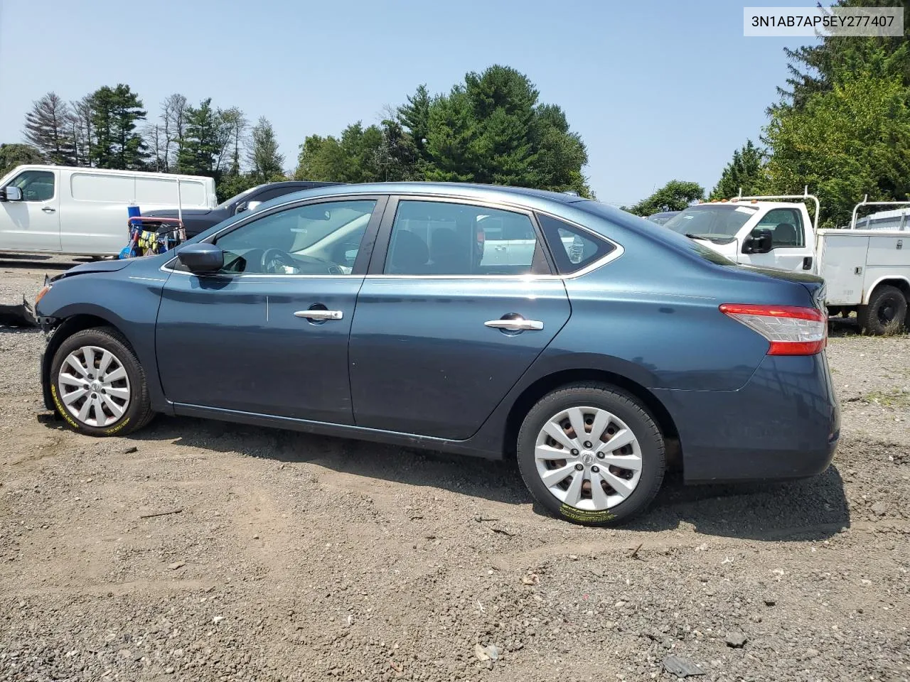 2014 Nissan Sentra S VIN: 3N1AB7AP5EY277407 Lot: 67730884