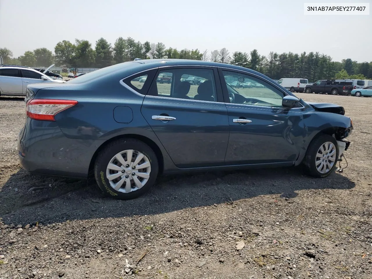 2014 Nissan Sentra S VIN: 3N1AB7AP5EY277407 Lot: 67730884