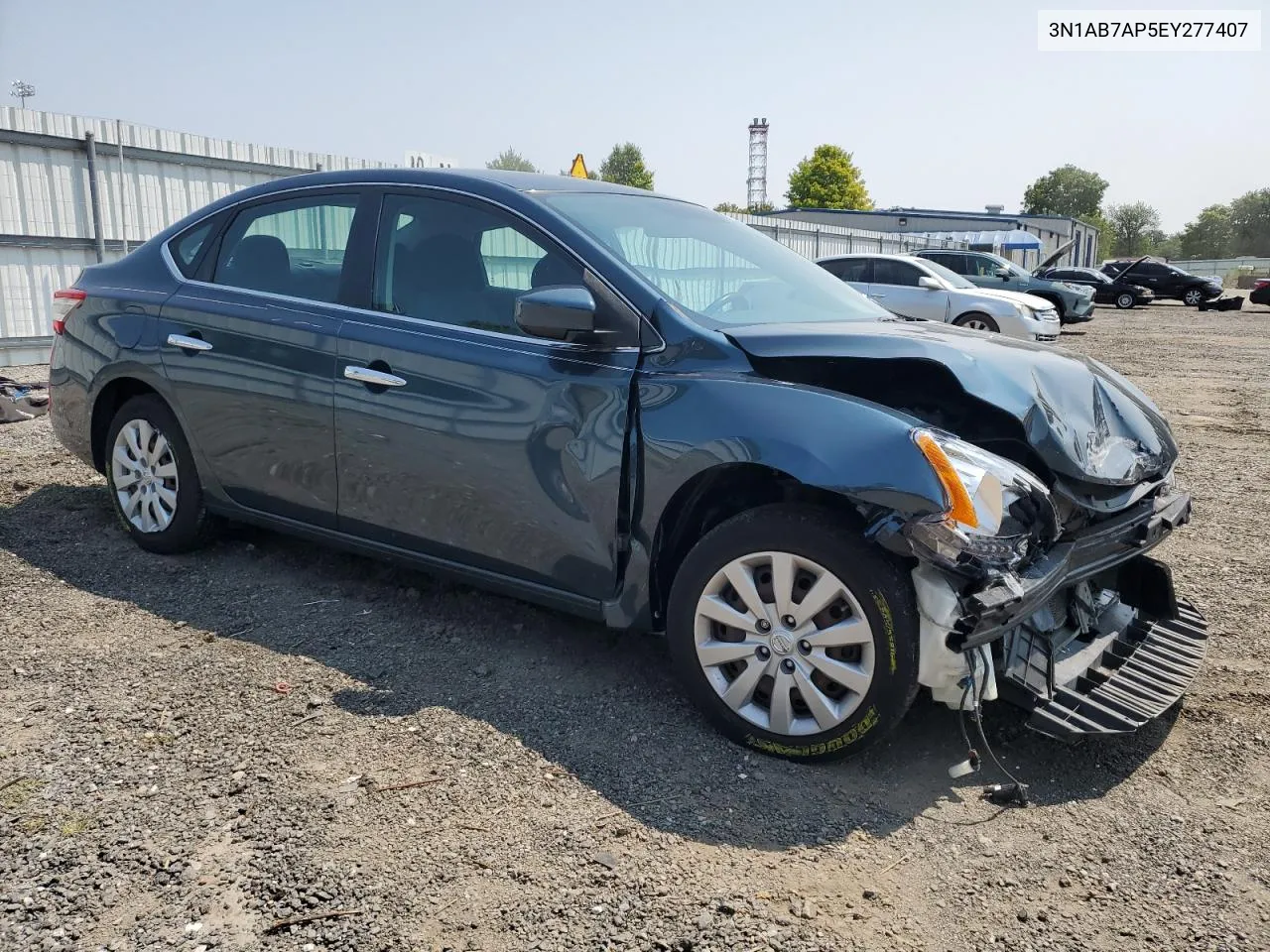 2014 Nissan Sentra S VIN: 3N1AB7AP5EY277407 Lot: 67730884