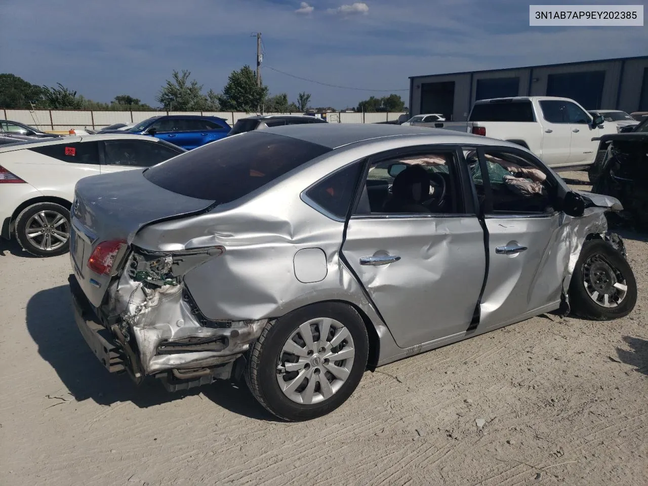 2014 Nissan Sentra S VIN: 3N1AB7AP9EY202385 Lot: 67895594