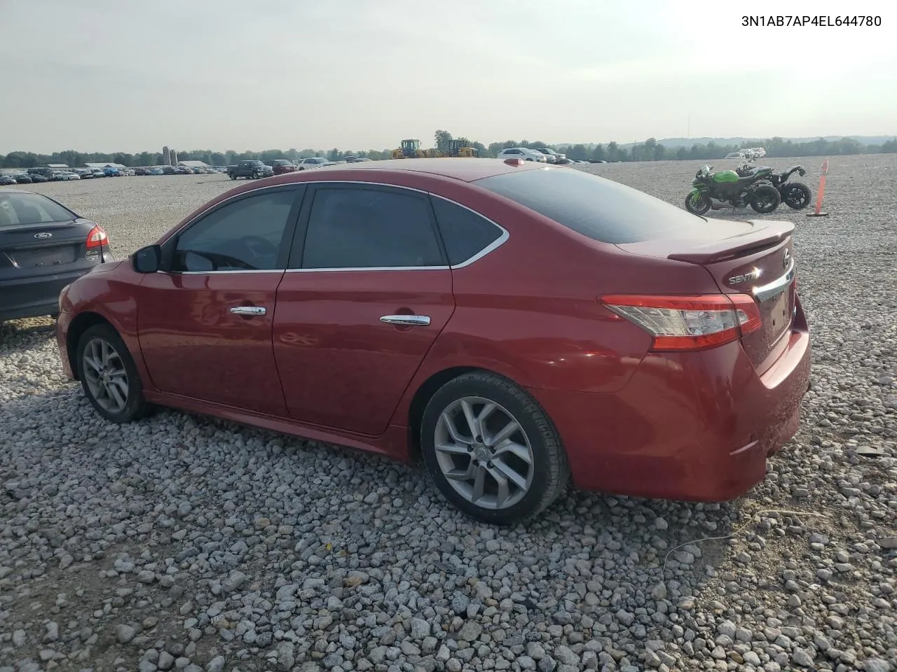 2014 Nissan Sentra S VIN: 3N1AB7AP4EL644780 Lot: 68167524