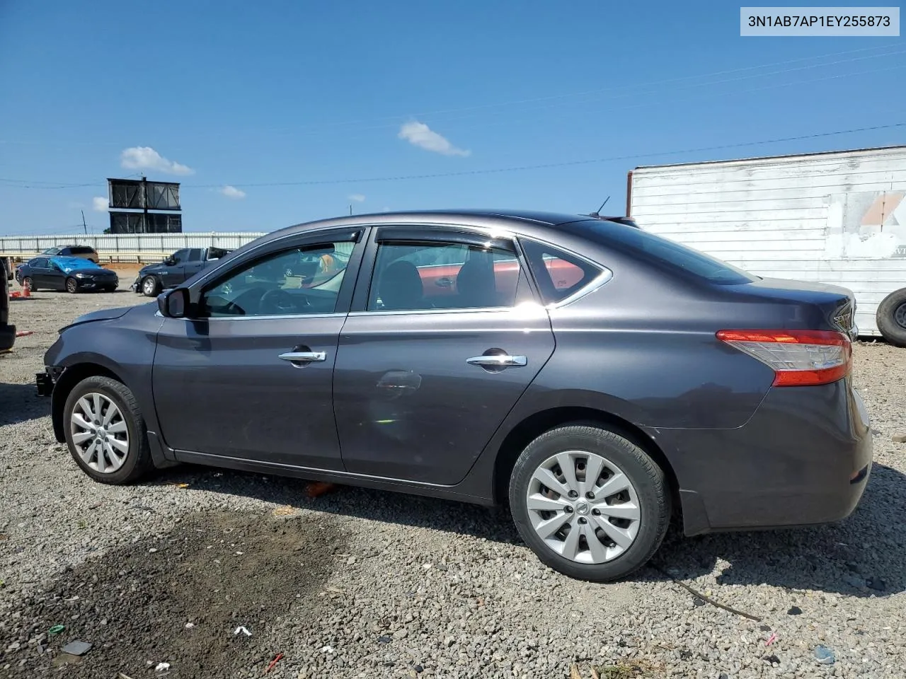 2014 Nissan Sentra S VIN: 3N1AB7AP1EY255873 Lot: 68238504