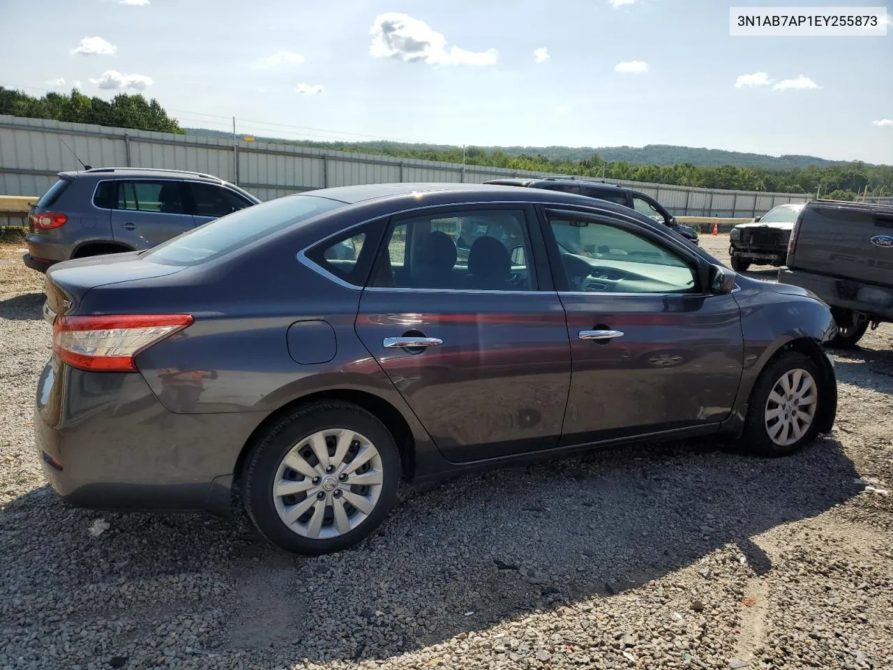 2014 Nissan Sentra S VIN: 3N1AB7AP1EY255873 Lot: 68238504