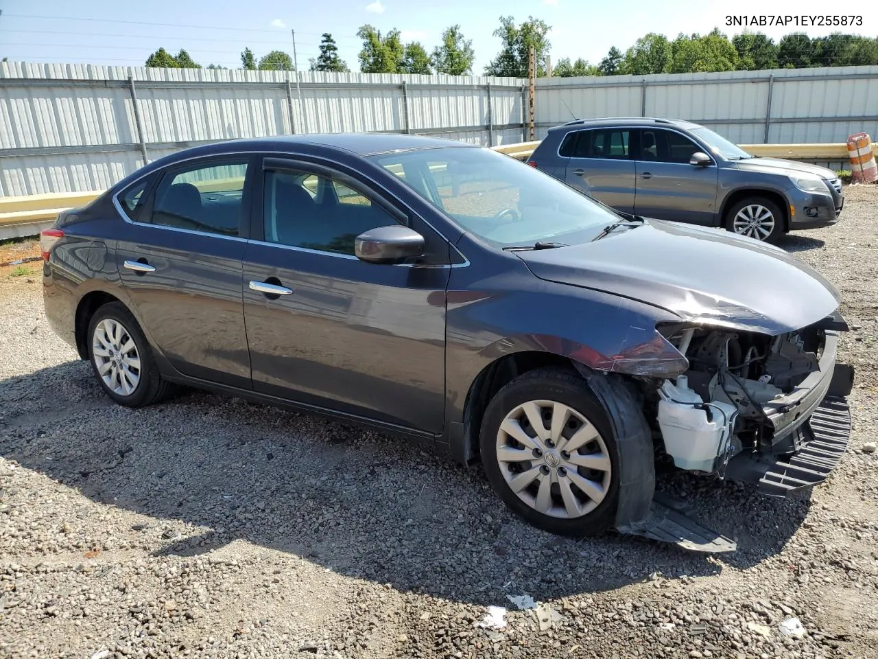 2014 Nissan Sentra S VIN: 3N1AB7AP1EY255873 Lot: 68238504