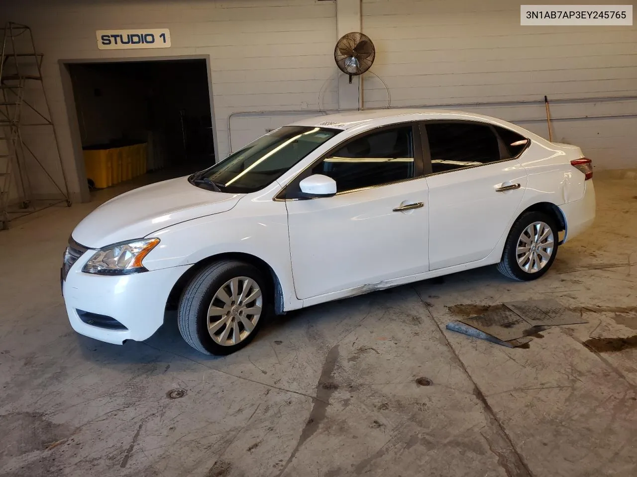 2014 Nissan Sentra S VIN: 3N1AB7AP3EY245765 Lot: 68384064