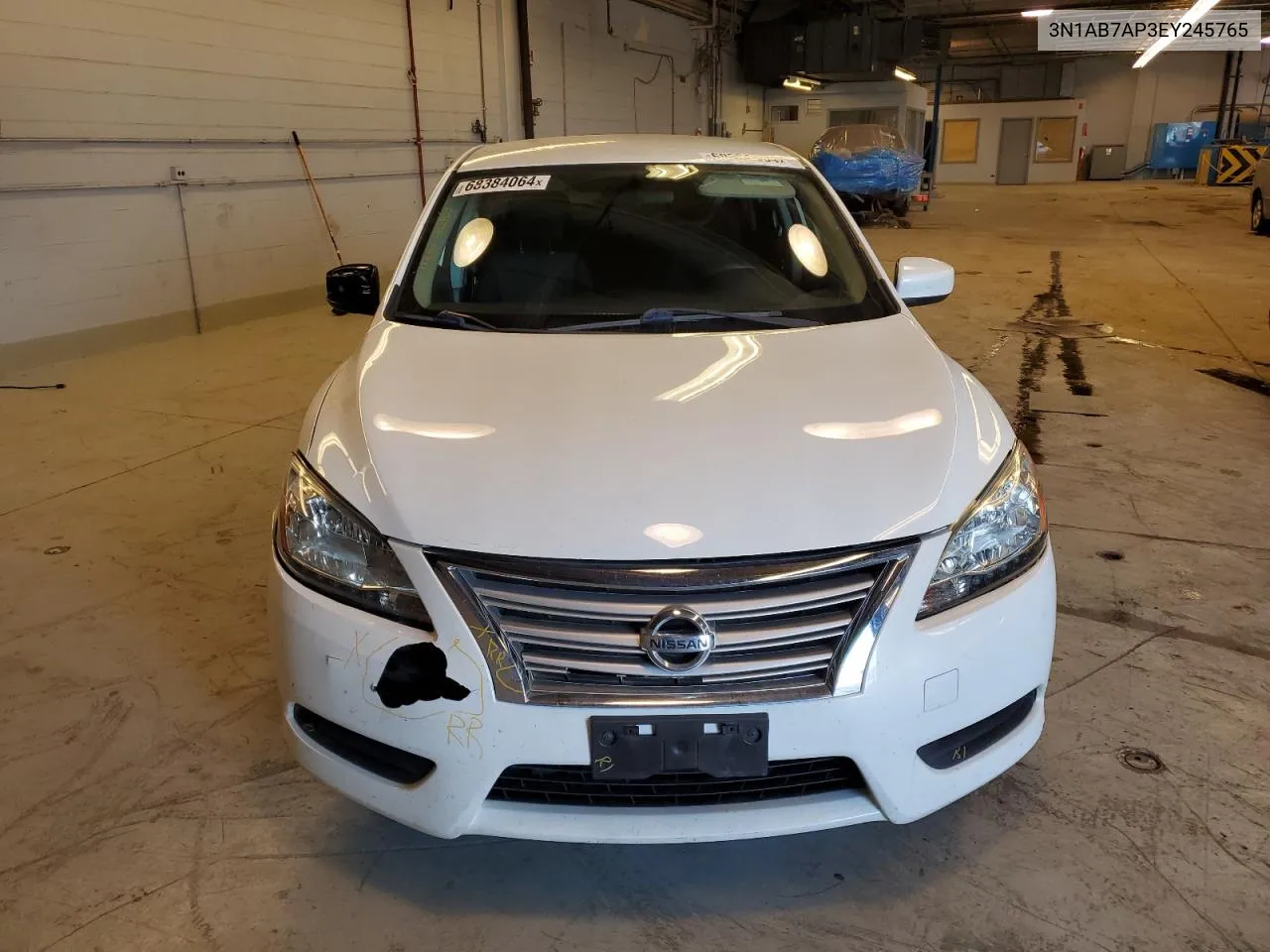 2014 Nissan Sentra S VIN: 3N1AB7AP3EY245765 Lot: 68384064