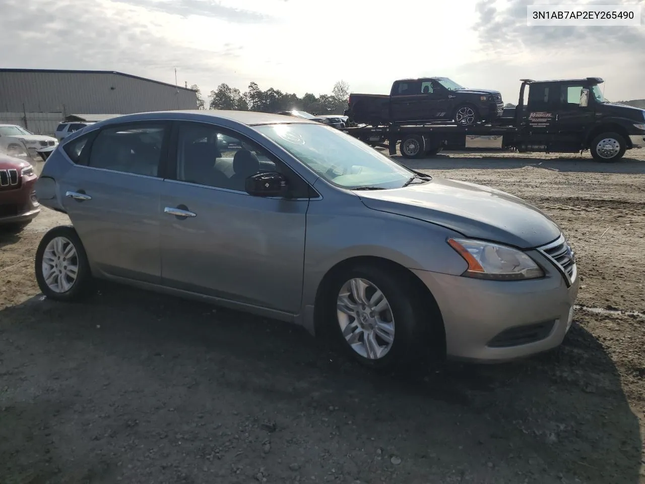 2014 Nissan Sentra S VIN: 3N1AB7AP2EY265490 Lot: 68461774