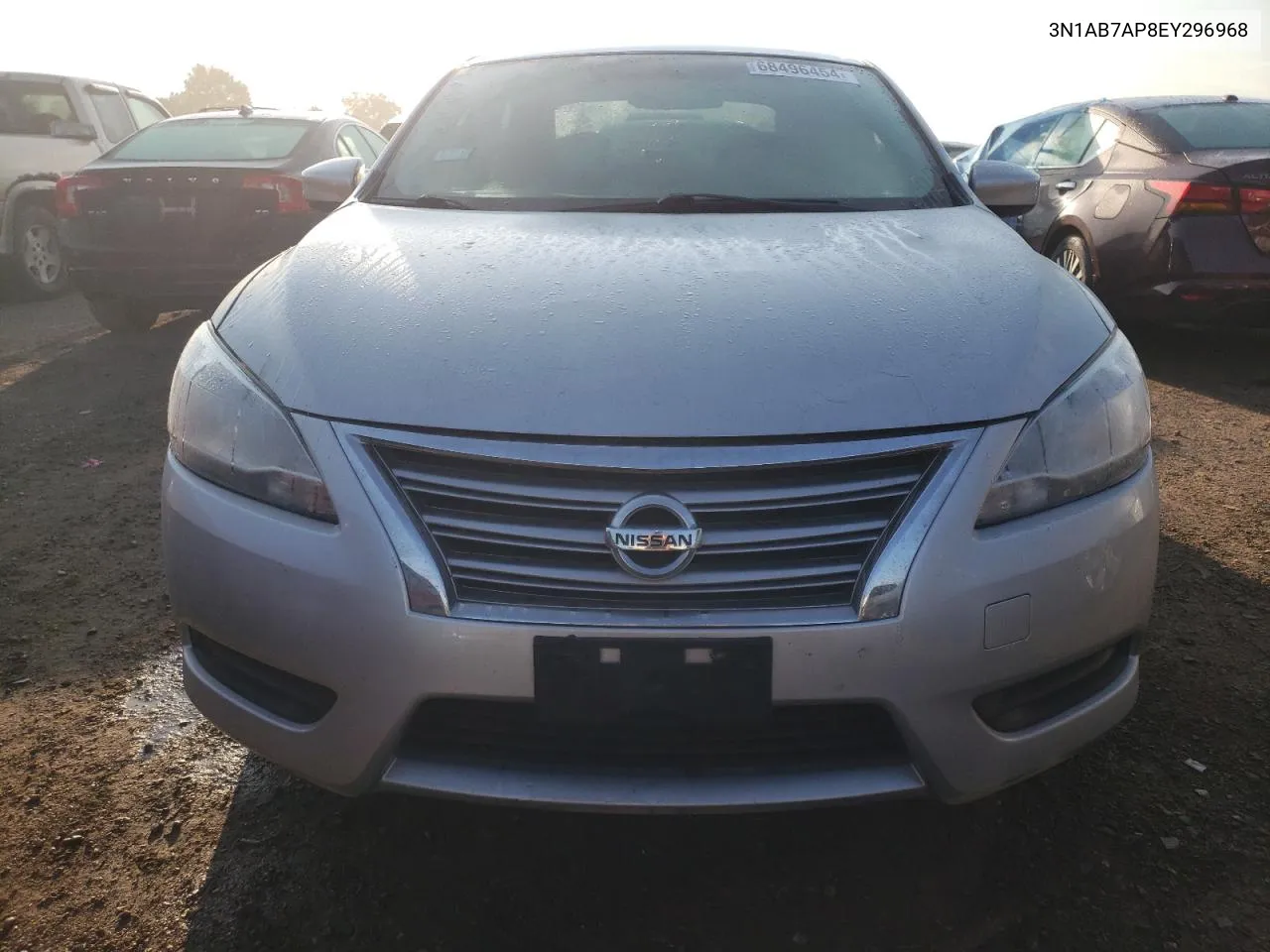 2014 Nissan Sentra S VIN: 3N1AB7AP8EY296968 Lot: 68496454