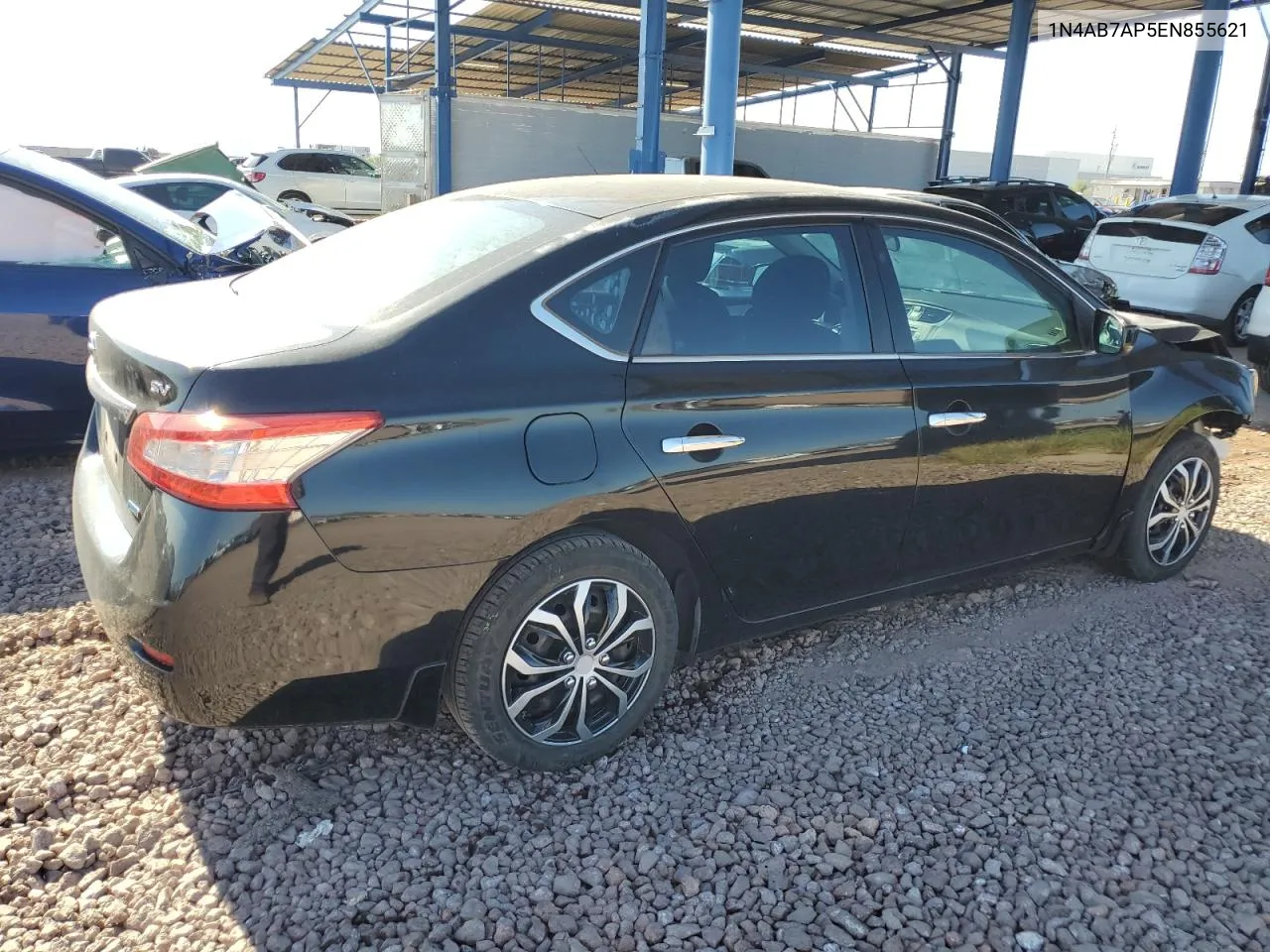 2014 Nissan Sentra S VIN: 1N4AB7AP5EN855621 Lot: 69106864