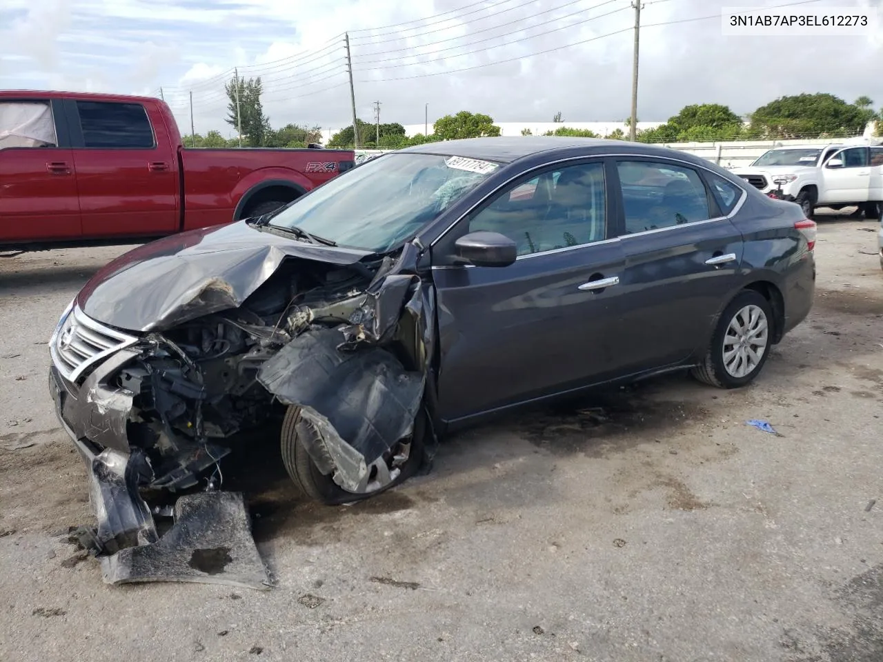 3N1AB7AP3EL612273 2014 Nissan Sentra S