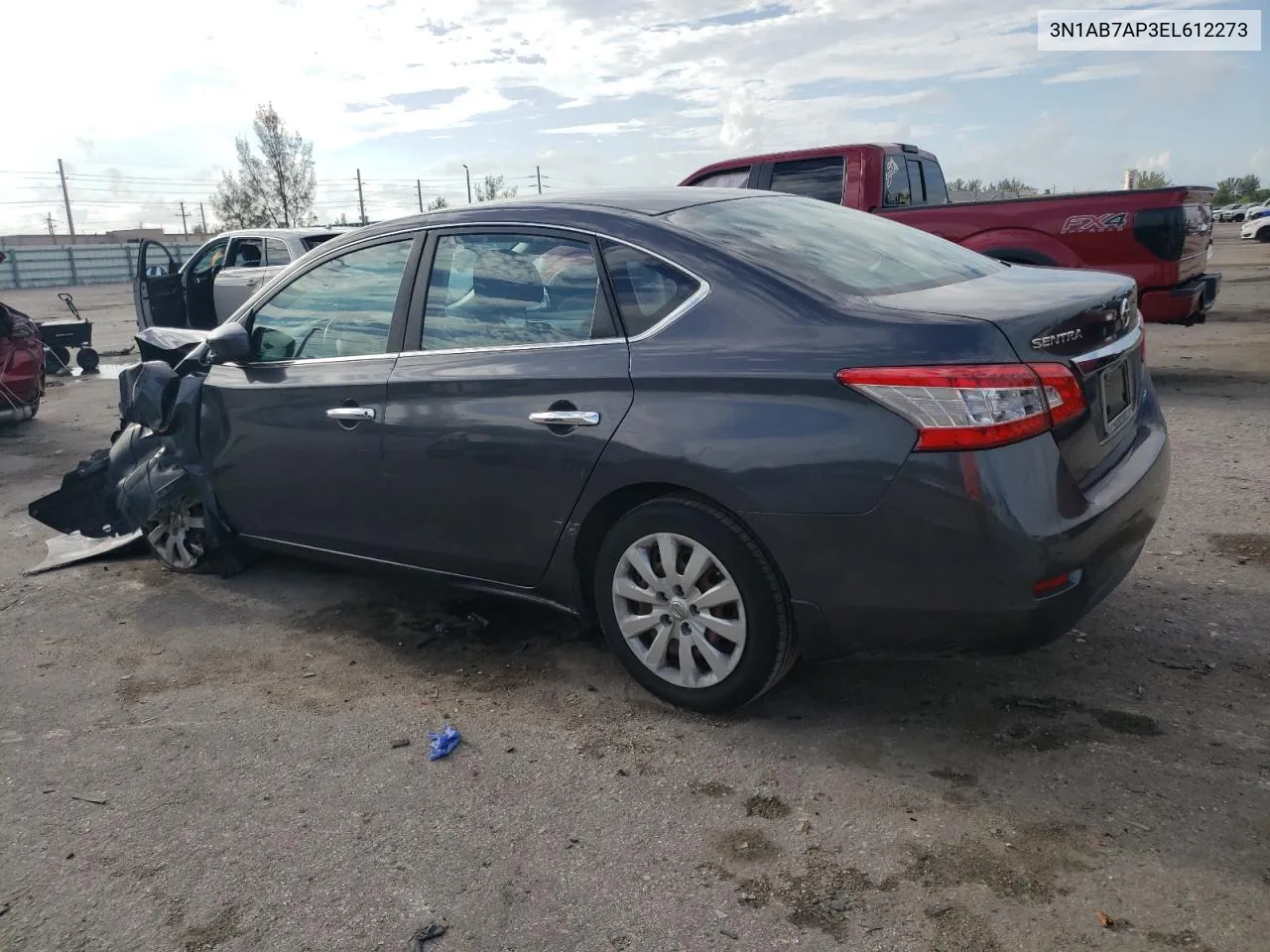 2014 Nissan Sentra S VIN: 3N1AB7AP3EL612273 Lot: 69117784