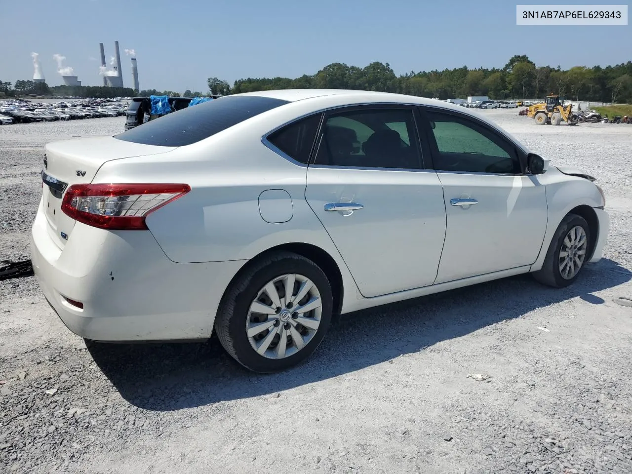 2014 Nissan Sentra S VIN: 3N1AB7AP6EL629343 Lot: 69189404