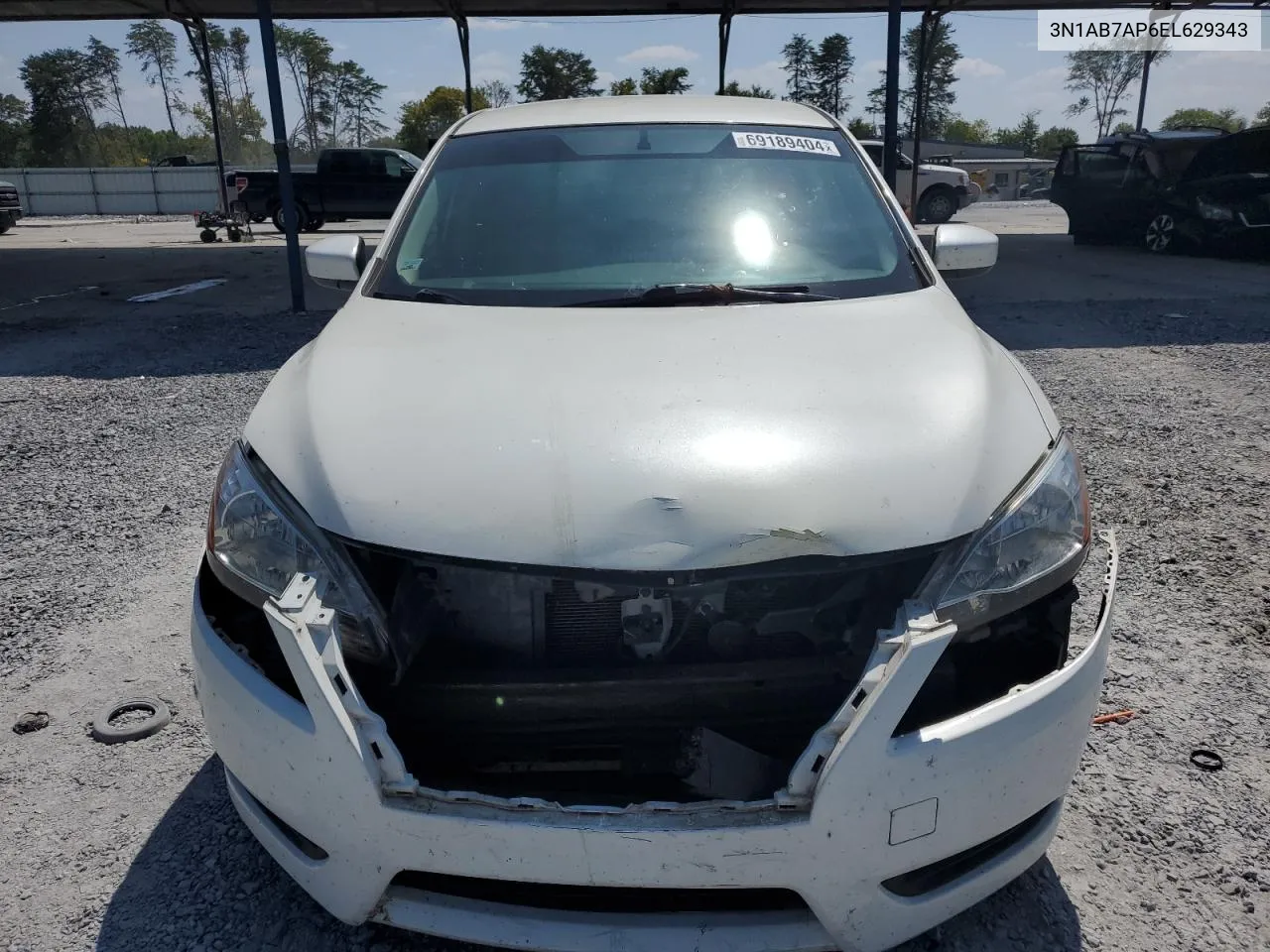 3N1AB7AP6EL629343 2014 Nissan Sentra S