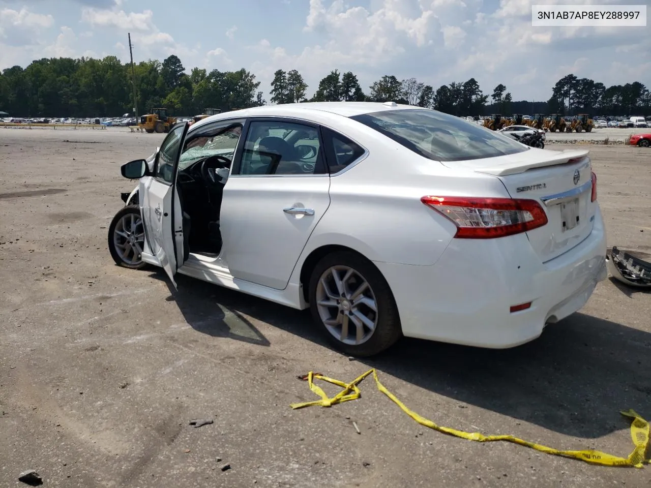 3N1AB7AP8EY288997 2014 Nissan Sentra S