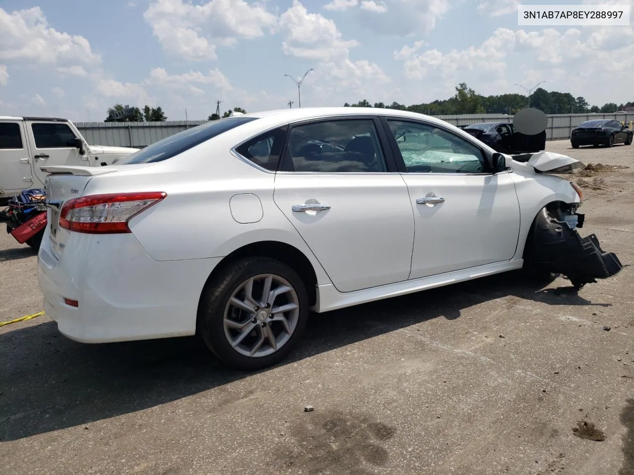 2014 Nissan Sentra S VIN: 3N1AB7AP8EY288997 Lot: 69278114