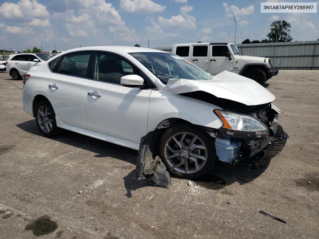 2014 Nissan Sentra S VIN: 3N1AB7AP8EY288997 Lot: 69278114