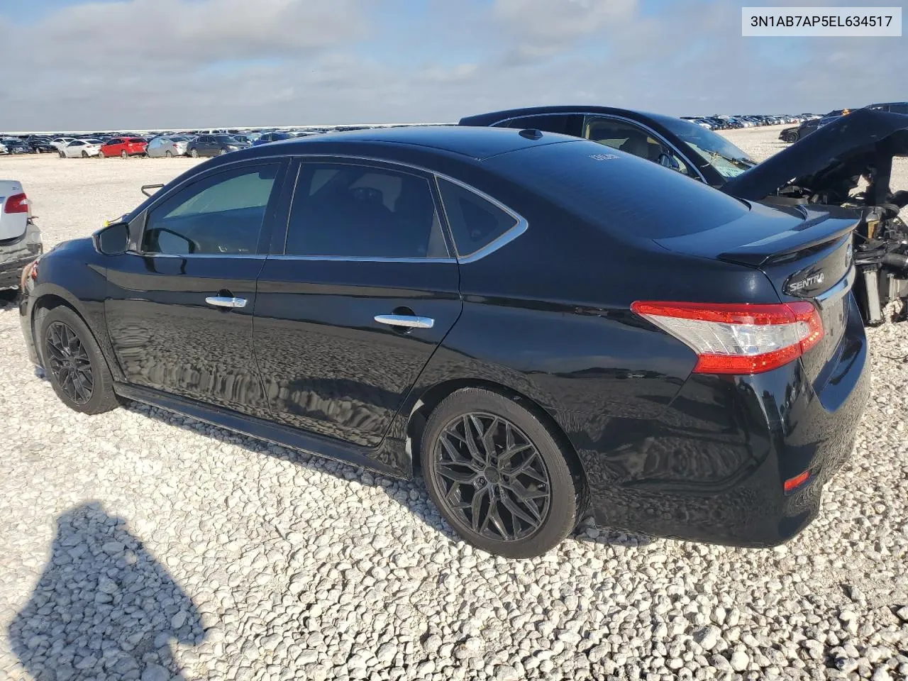 2014 Nissan Sentra S VIN: 3N1AB7AP5EL634517 Lot: 69299604