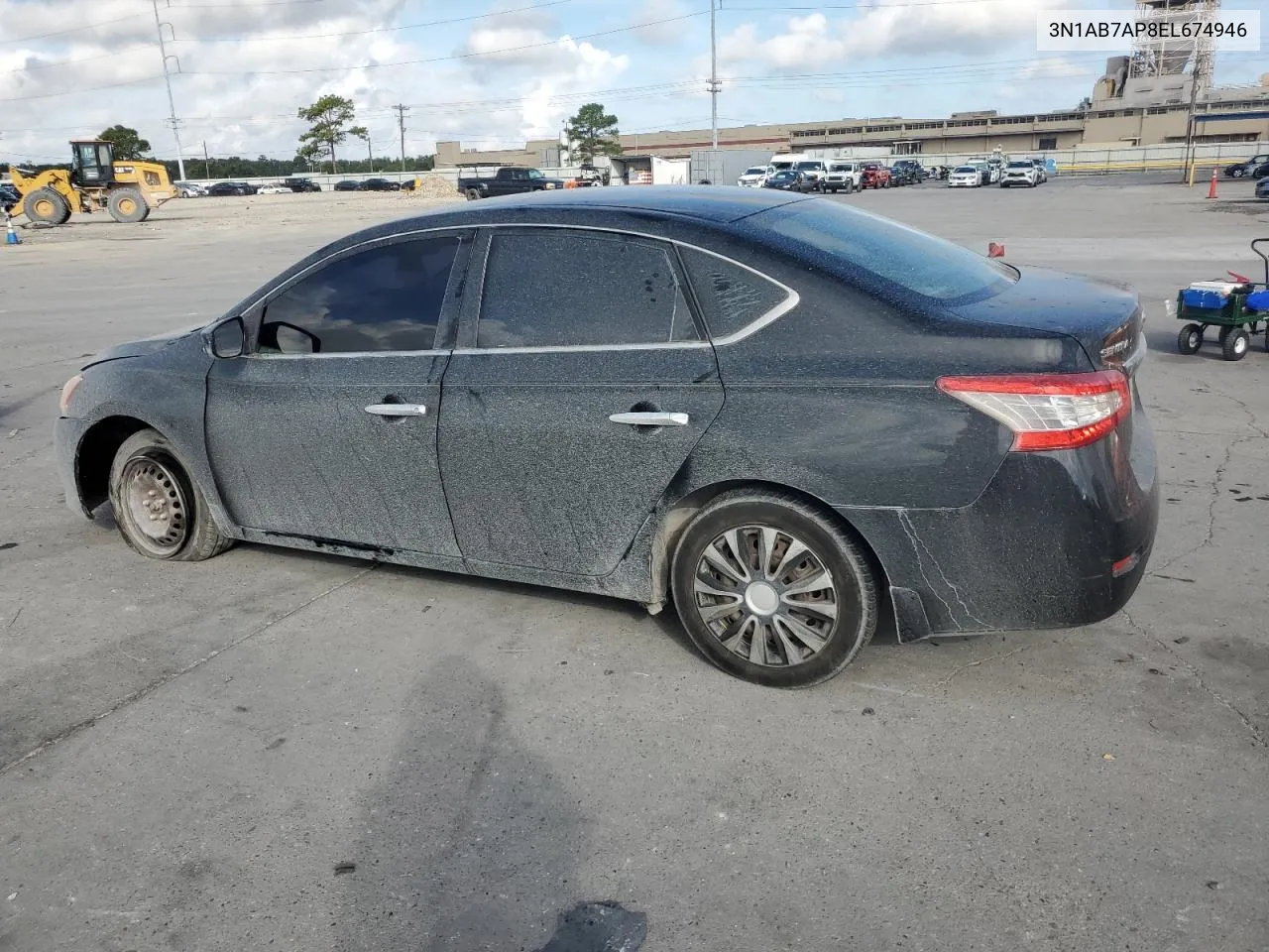 2014 Nissan Sentra S VIN: 3N1AB7AP8EL674946 Lot: 69331774