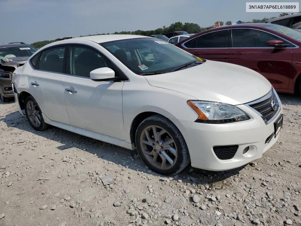 2014 Nissan Sentra S VIN: 3N1AB7AP6EL618889 Lot: 69394394