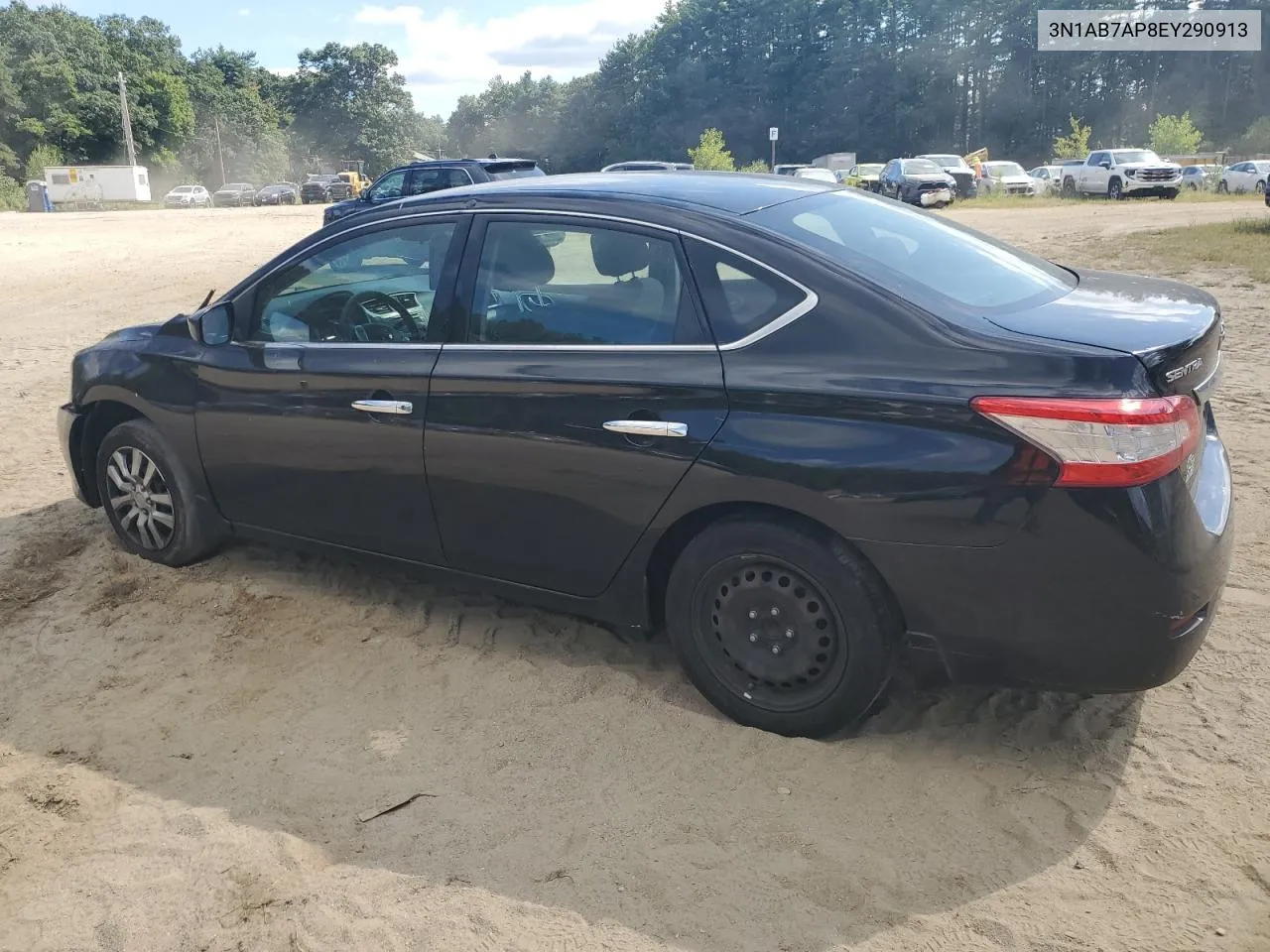 2014 Nissan Sentra S VIN: 3N1AB7AP8EY290913 Lot: 69587394